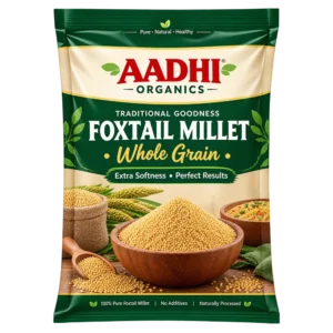 Aadhi Organics Premium Foxtail Millet – Traditional Thinai