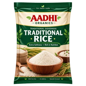 Aadhi Organics Premium Traditional Rice – Authentic Heritage Grain